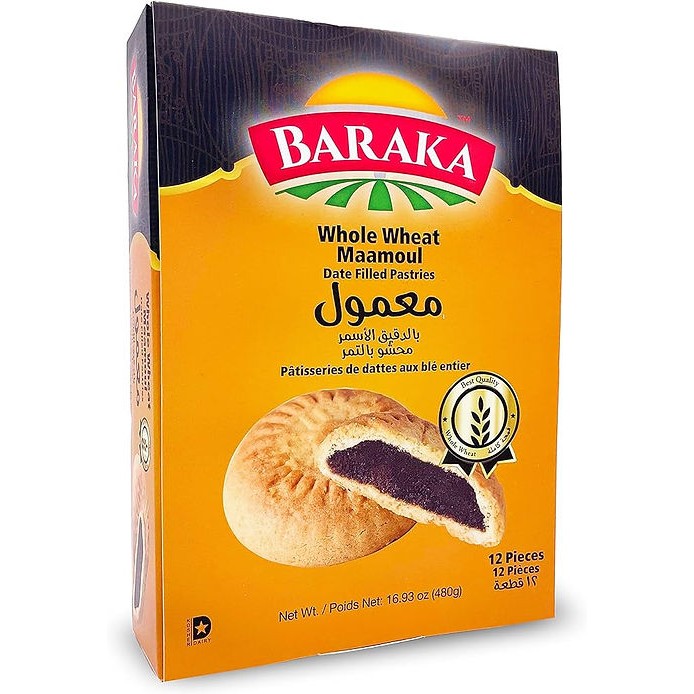 Baraka Whole Wheat Maamoul 480 GM