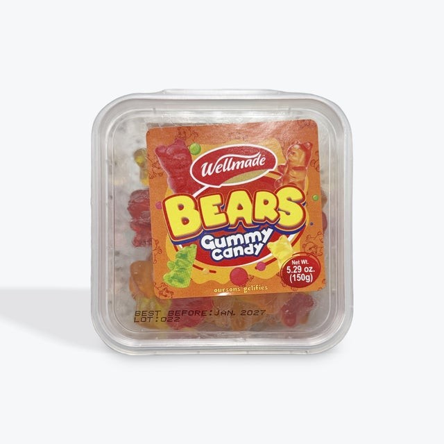 WELLMADE BEARS GUMMY 150 Gm