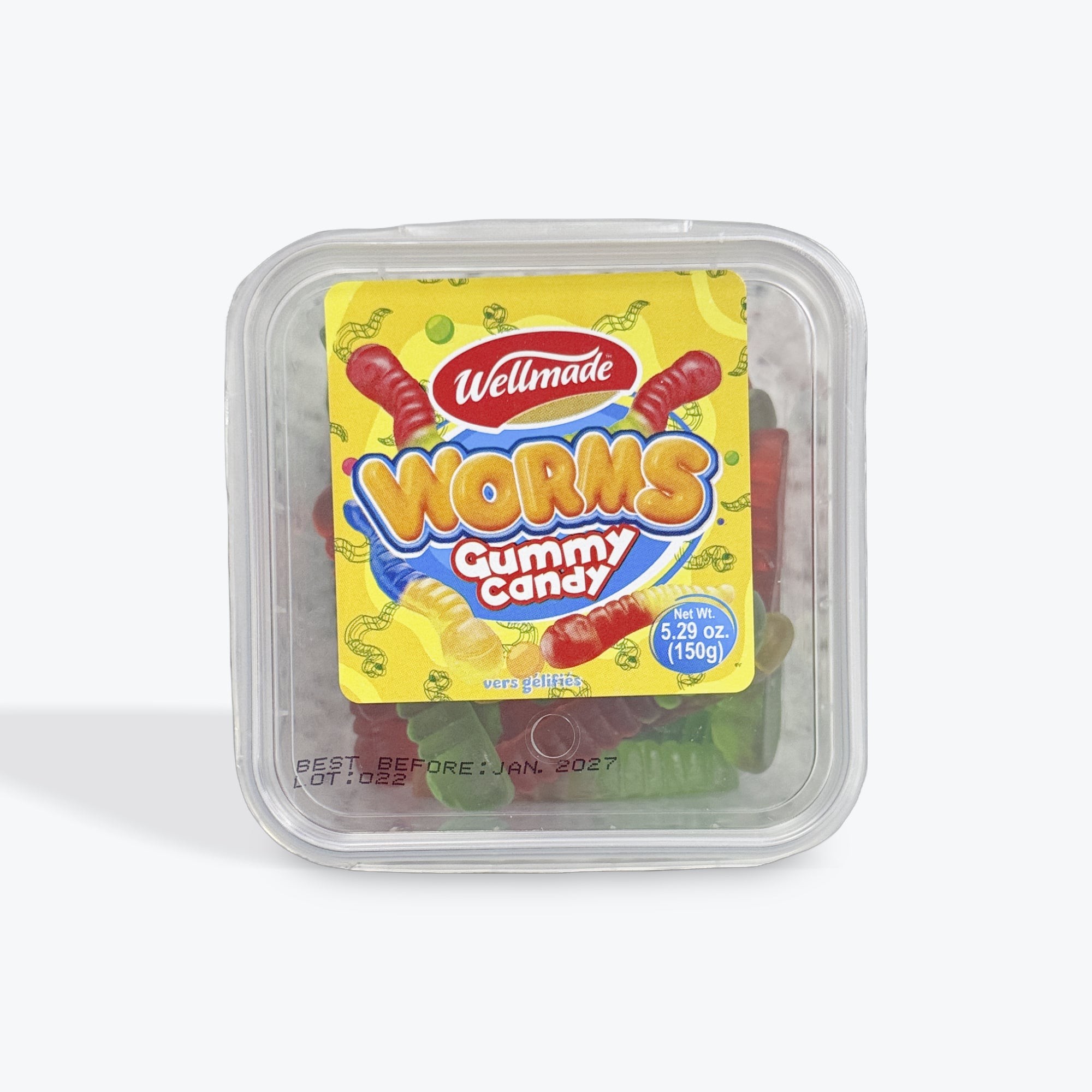 WELLMADE WORMS GUMMY 150 Gm