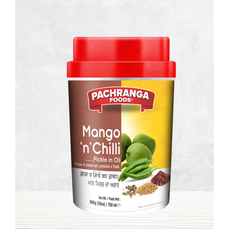 MANGO LIME CHILLI PICKLE PACHRANGA 800 GM