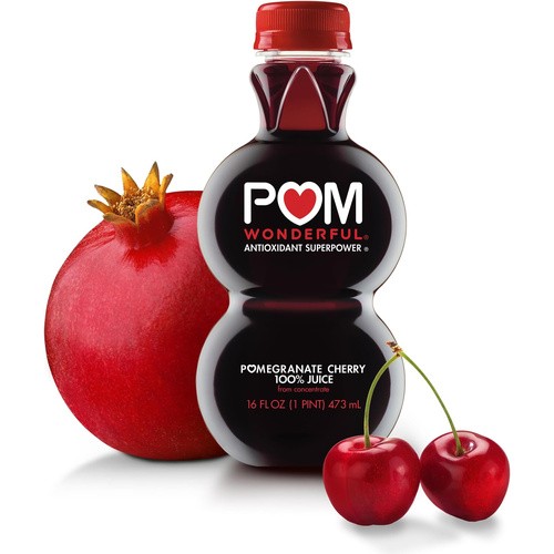 POMEGRANATE CHERRY 100  JUICE            16 OZ
