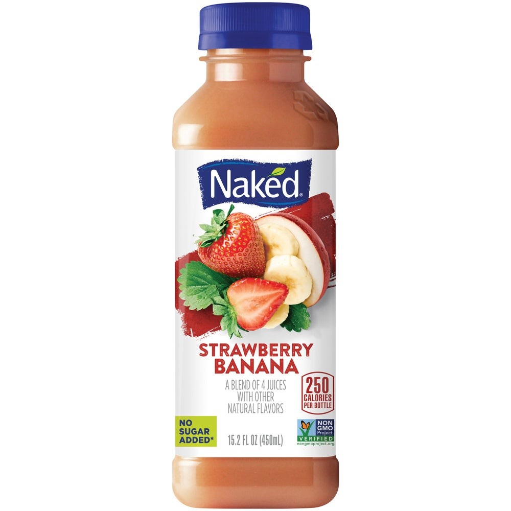 NAKED STRAWBERRY BANANA JUICE 450 ML