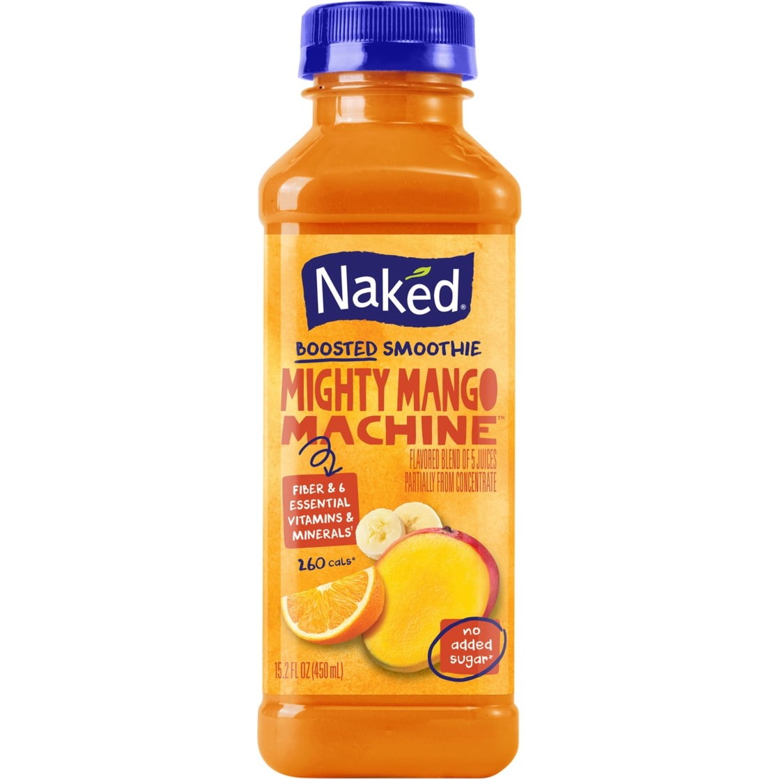 Naked Mighty Mango Fruit Juice Smoothie 15.2 OZ