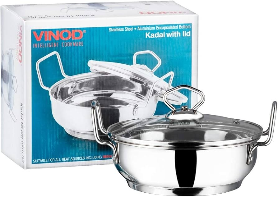 VINOD KADAI WITH LID 1.5 LTR