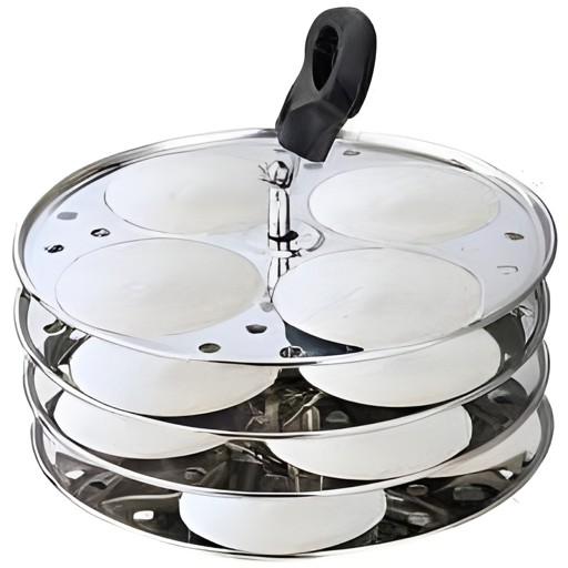 VINOD 4  PCS  IDLI  PLATES 1 EACH