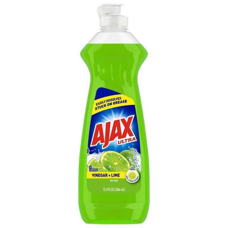AJAX LIQUID DISH VINEGAR LIME 12.4 OZ