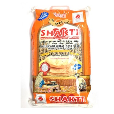 SHAKTI WHITE WHOLE ATTA 20 LBS