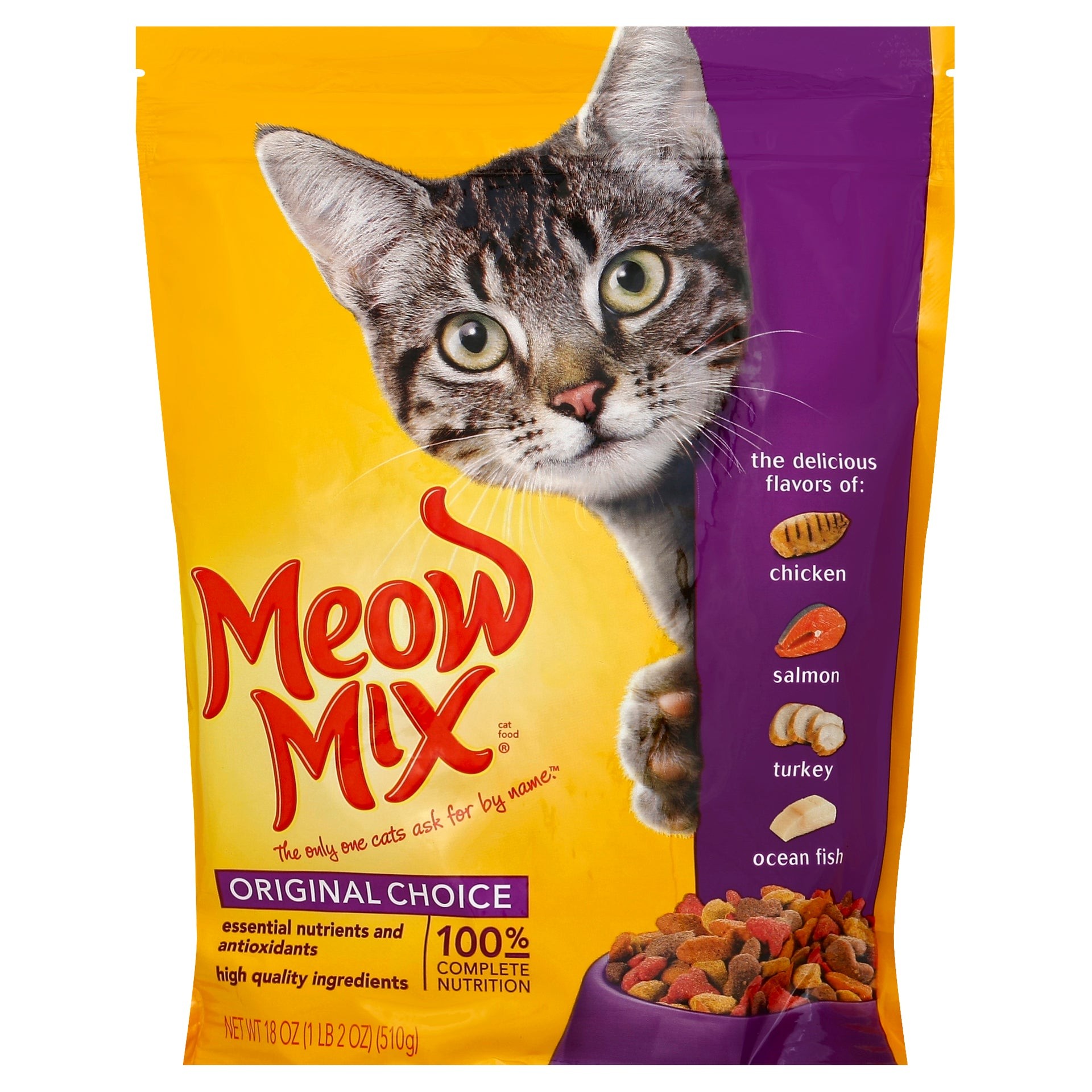 CAT FOOD MEOW MIX 18 OZ