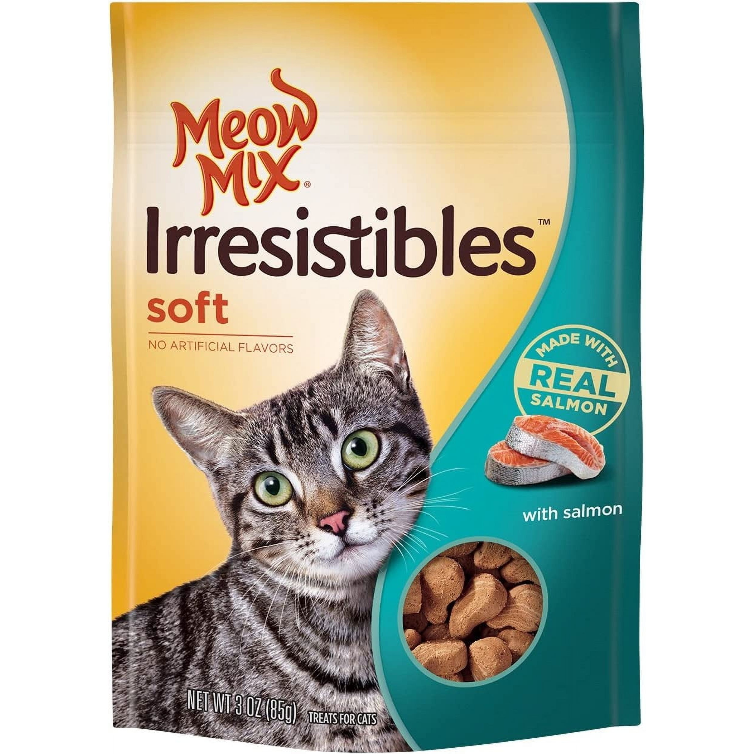 MEOW MIX IRRESISTABLES SOFT TREATS 3 OZ