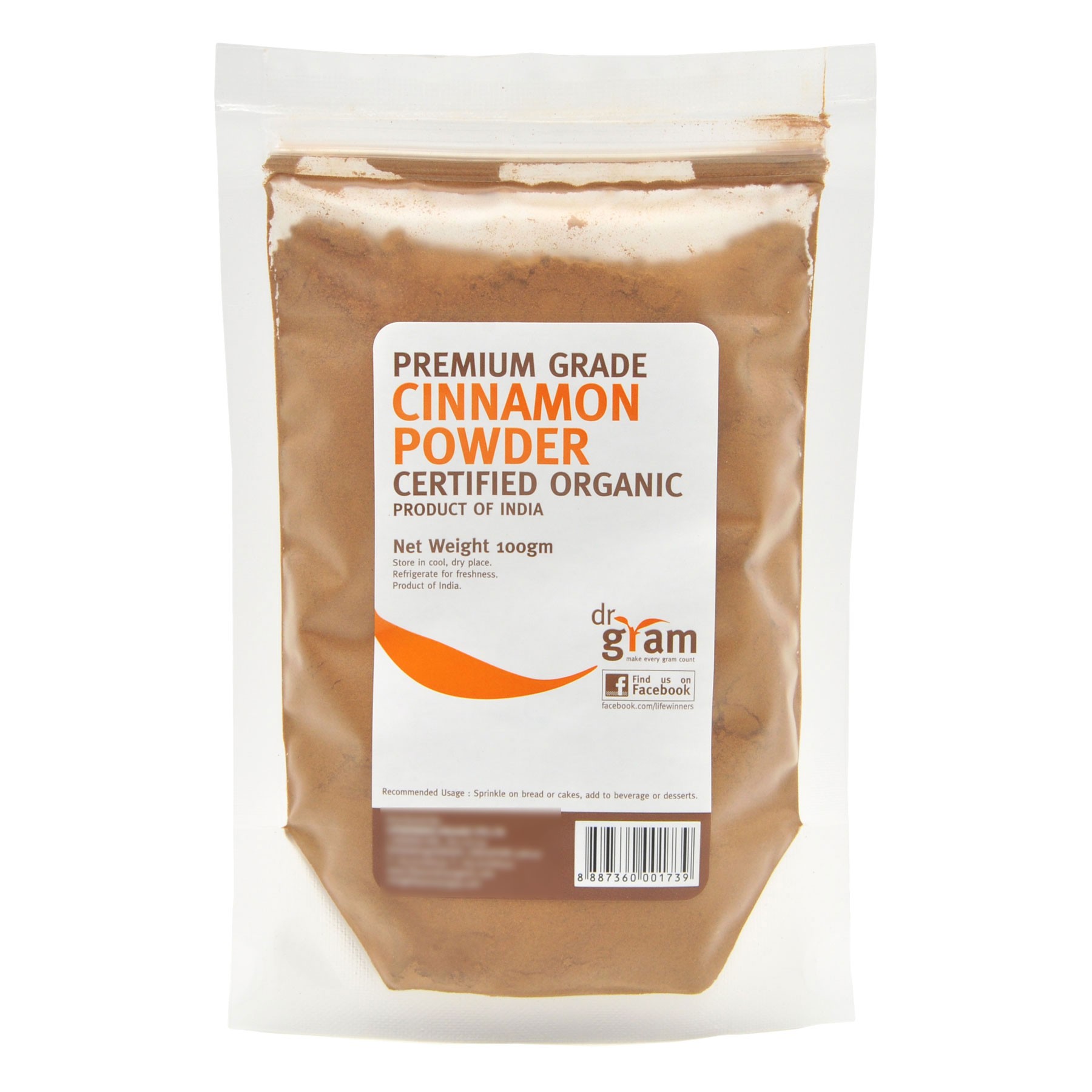 DR CINNAMON POWDER 100 Gm