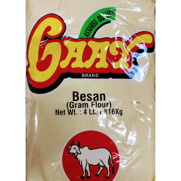 GAAY KALA CHANA BESAN 4 LBS