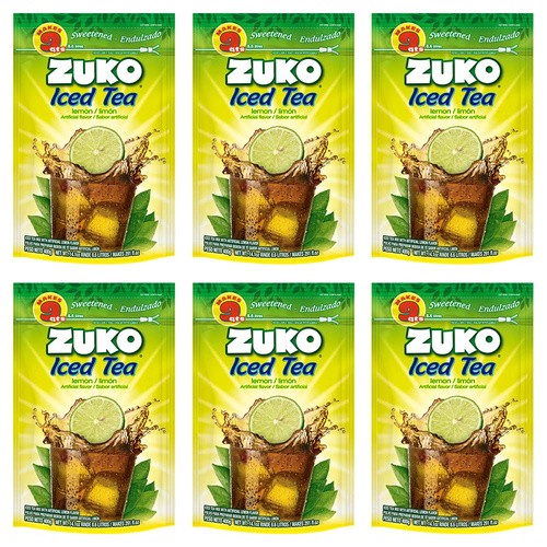 ZUKO POWDER LEMON TEA                    14.1 OZ