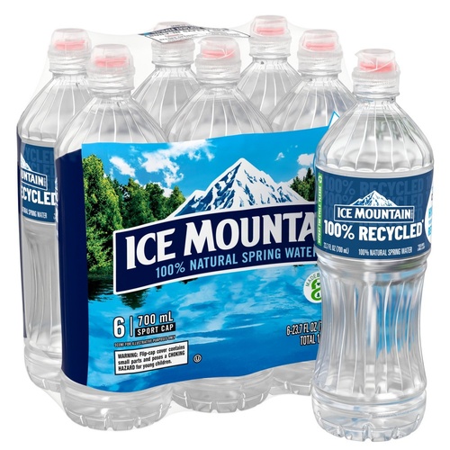 ICE MOUNTAIN 6 PACK SPORT CAP            142.2 OZ