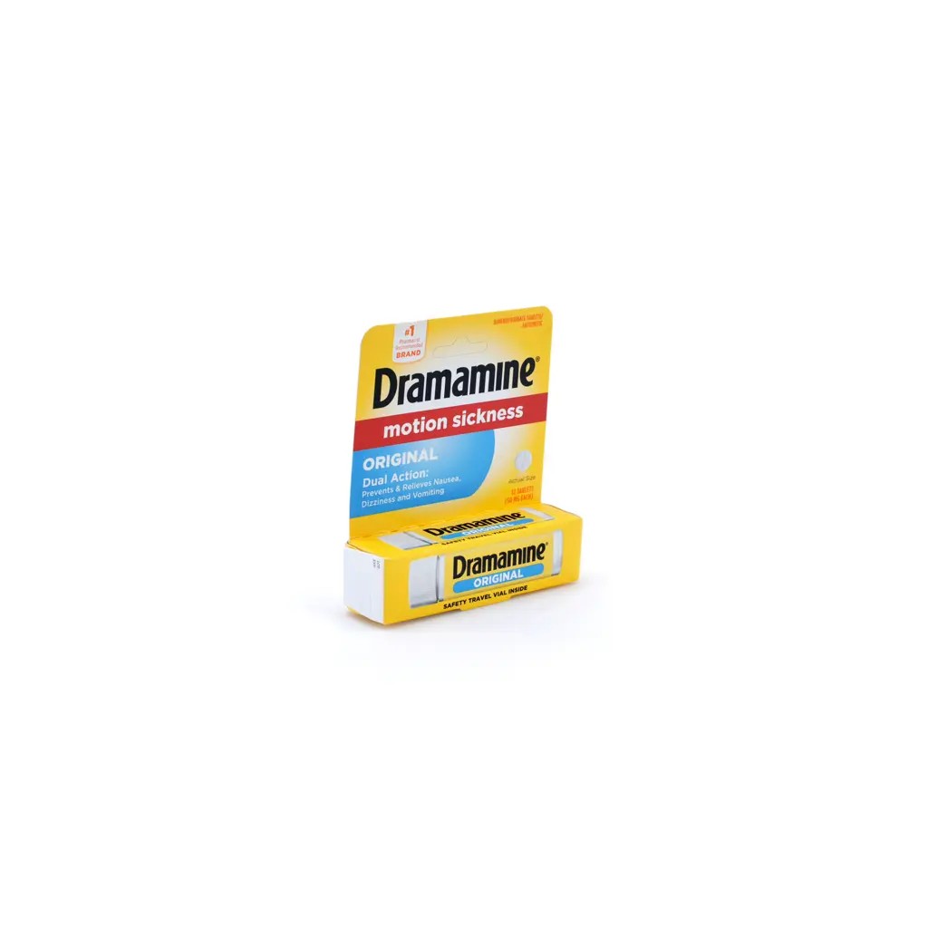 DRAMAMINE MOTION SICKNESS ORIGINAL 12 COUNT
