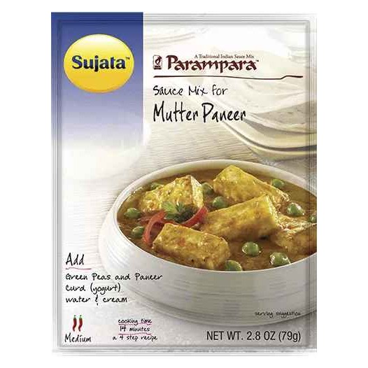 Mutter Paneer Sujata 0.18 LBS