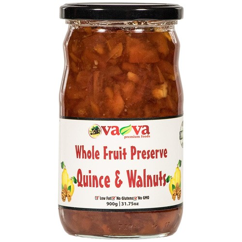 QUINCE & WALNUTS FRUIT PRESERVE          31.75 OZ