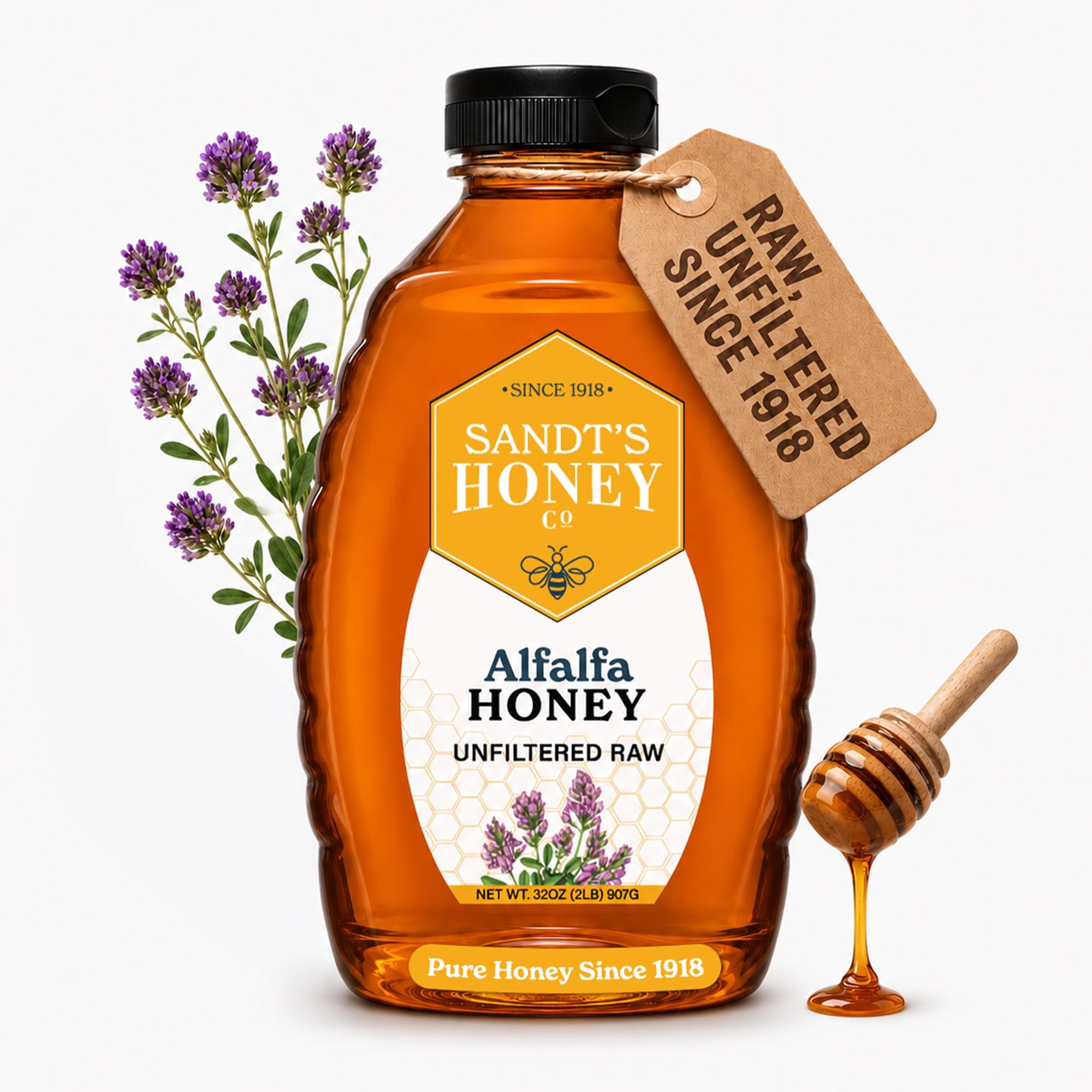 SANDTS PURE HONEY 2 LBS