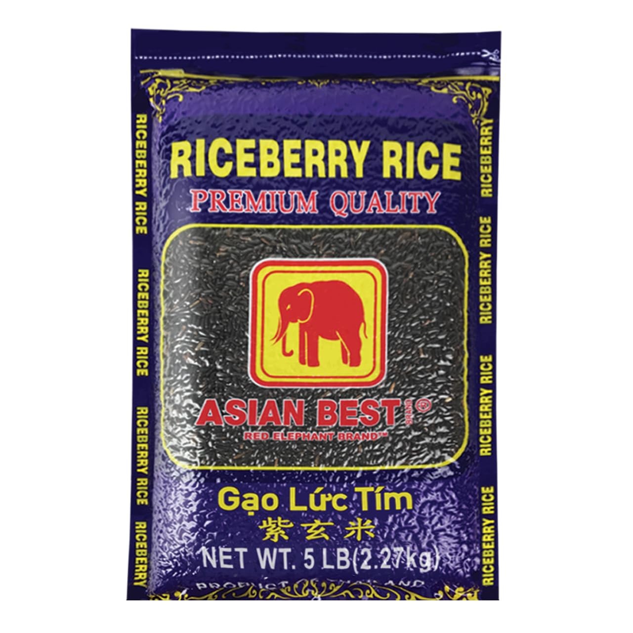 Asian Best Riceberry Rice 5 LBS