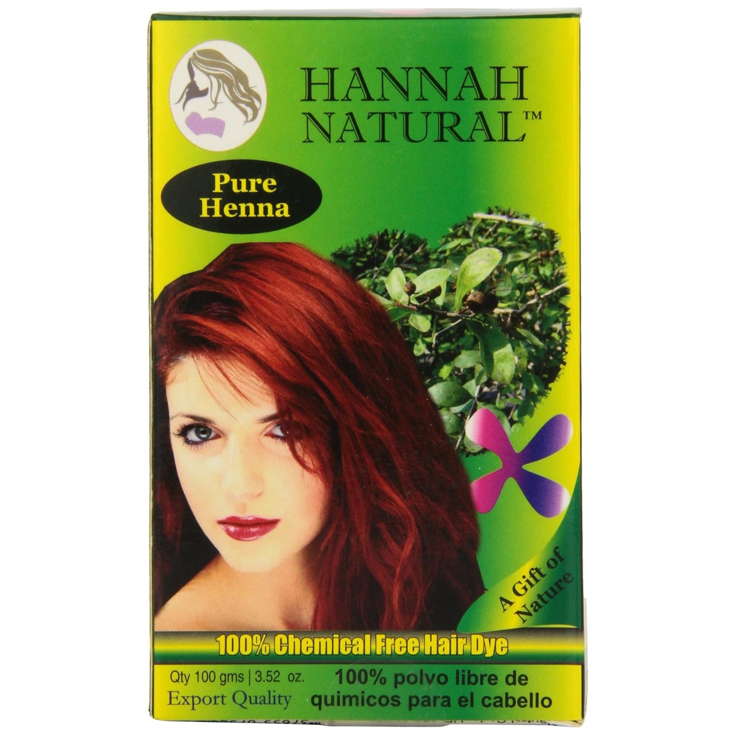 Hannah Natural Herbal Henna 100 GM