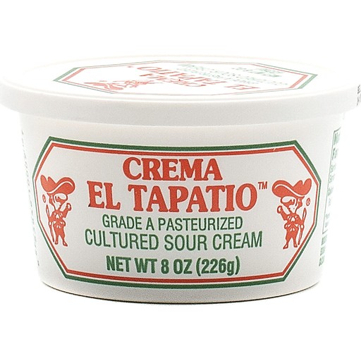 EL TAPATIO SOUR CREAM                    8 OZ