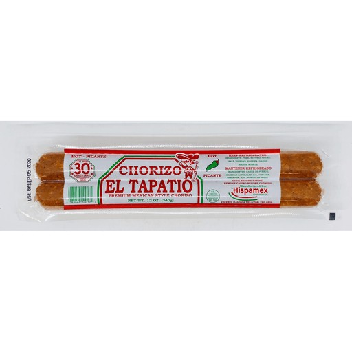 EL TAPATIO HOT CHORIZO 12 OZ