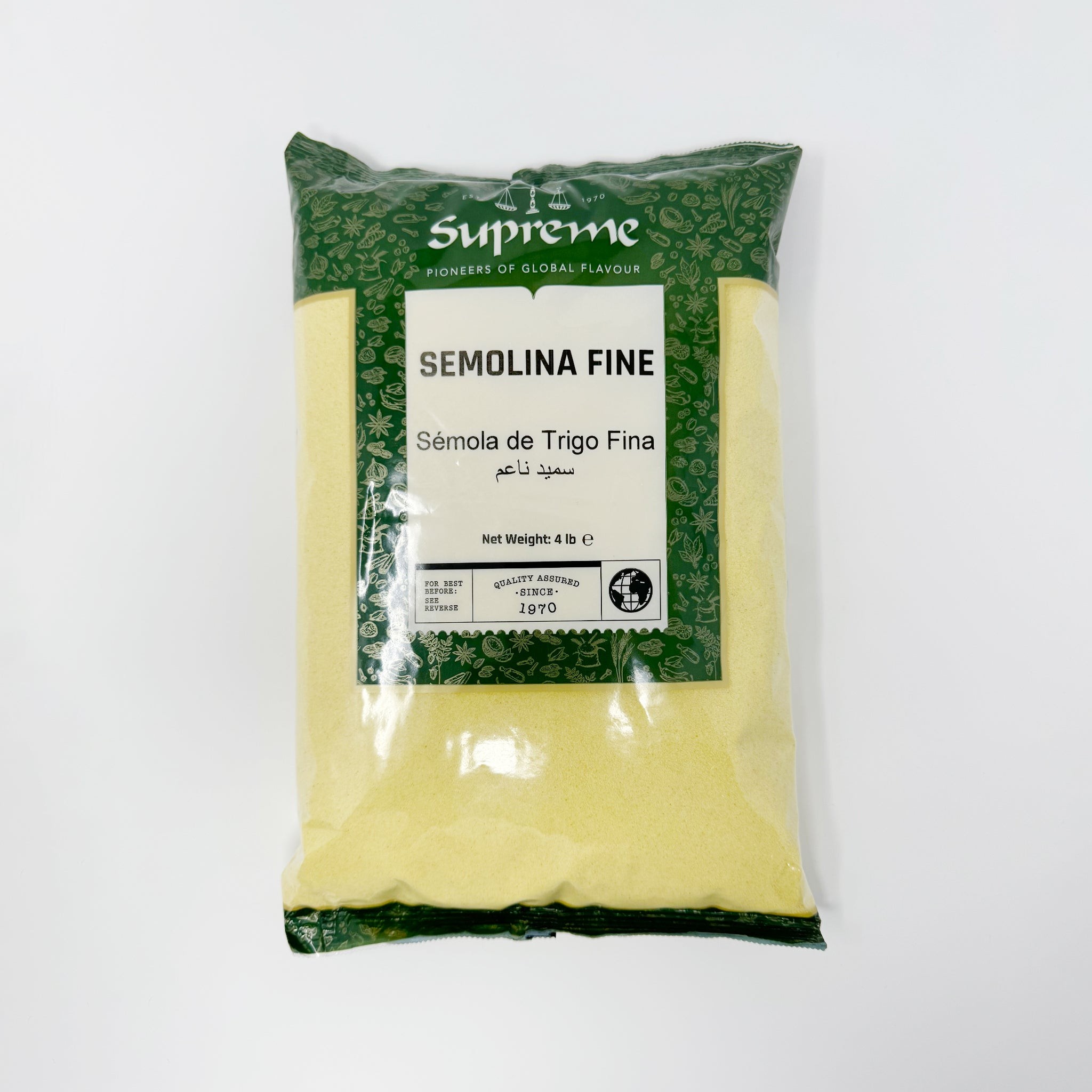 Supreme Semolina Fine 4 LBS