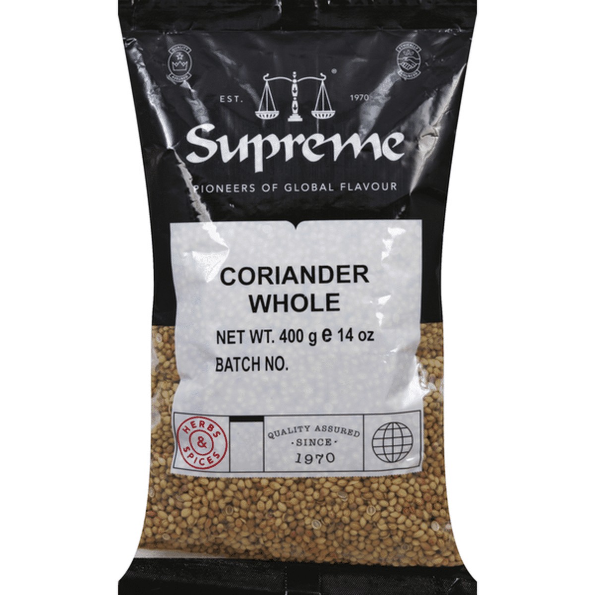 Supr Coriander Seed 400 GM