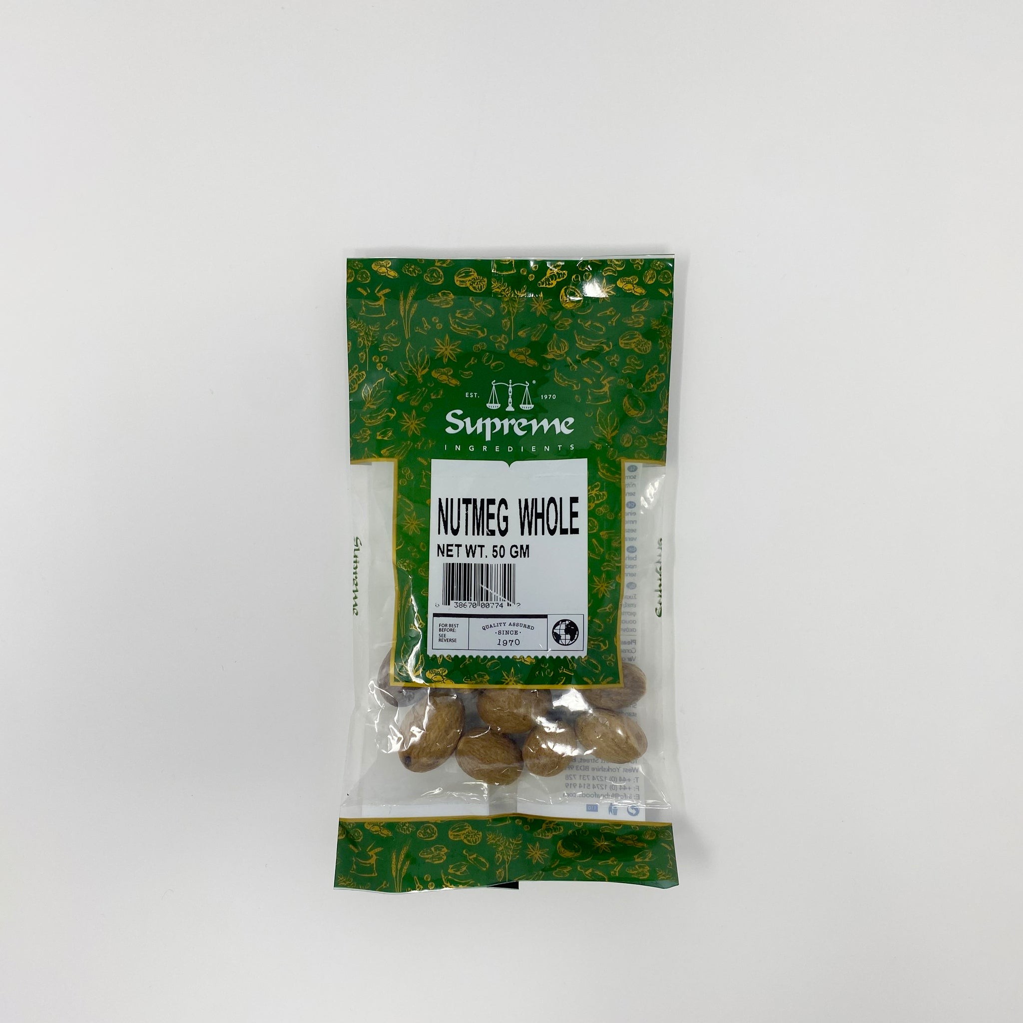 Supre Nutmeg Whole 50 GM