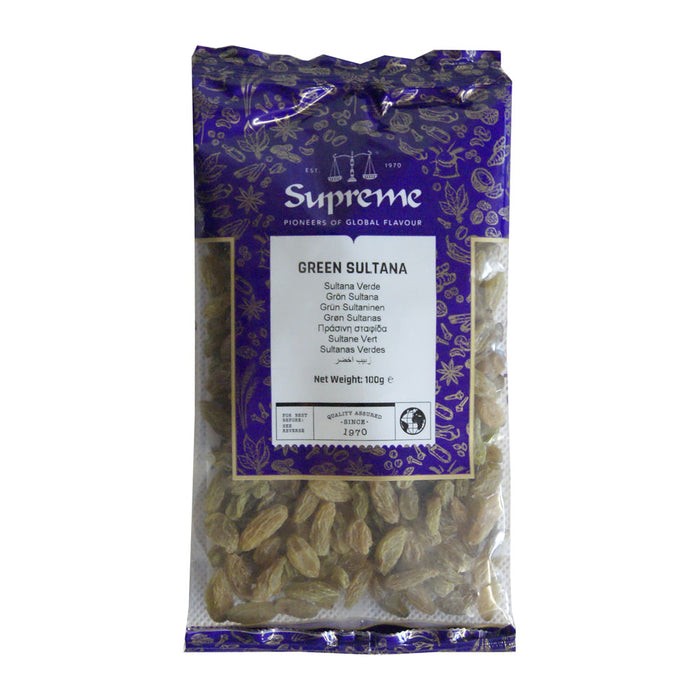 Supreme Green Raisin 100 GM