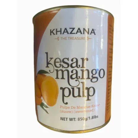 KHAZANA KESAR MANGO PULP 850 GM