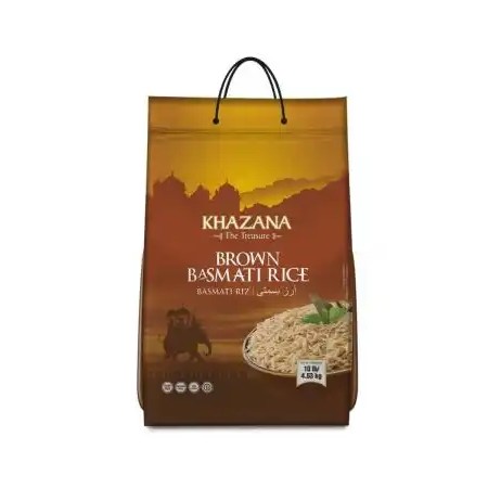KHAZANA BROWN BASMATI 10 LBS