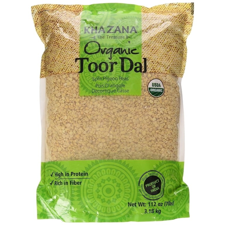 KH ORGANIC TOOR DAL 2 LBS