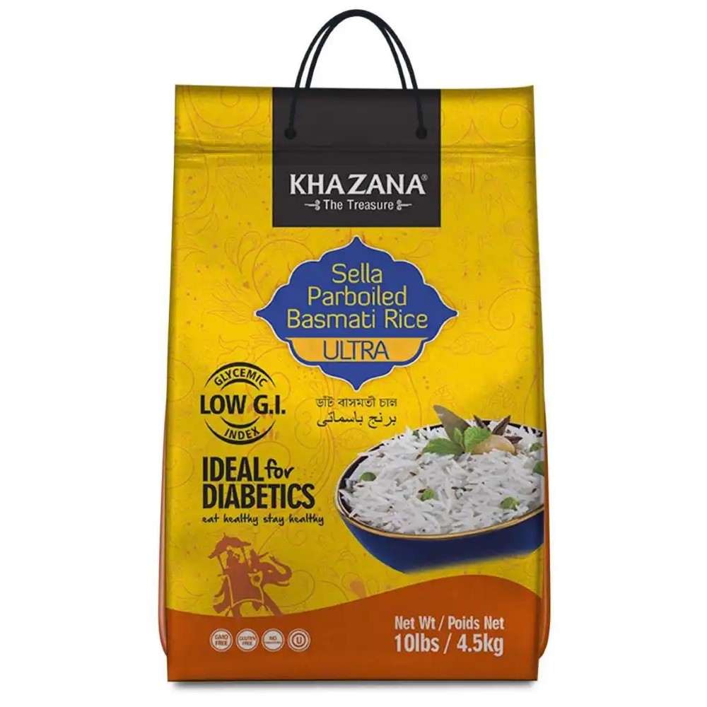 Khazana Sella Parboiled Basmati Rice 10 LBS
