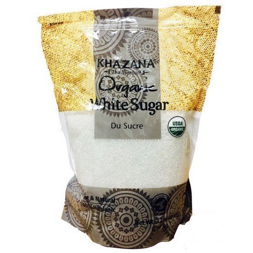 KHAZANA ORG WHITE SUGAR 2 LBS