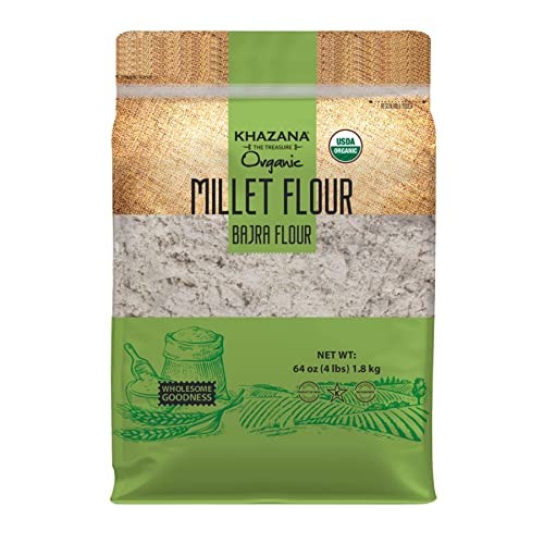 ORGANIC BAJRI FLOUR KHAZANA 4 LBS