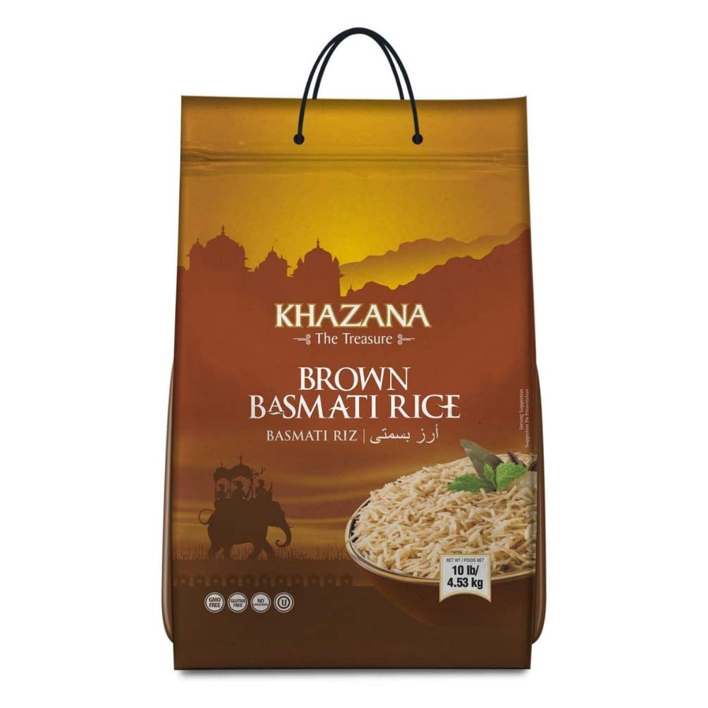 Khazana Organic Brown Basmati Rice 10 LBS