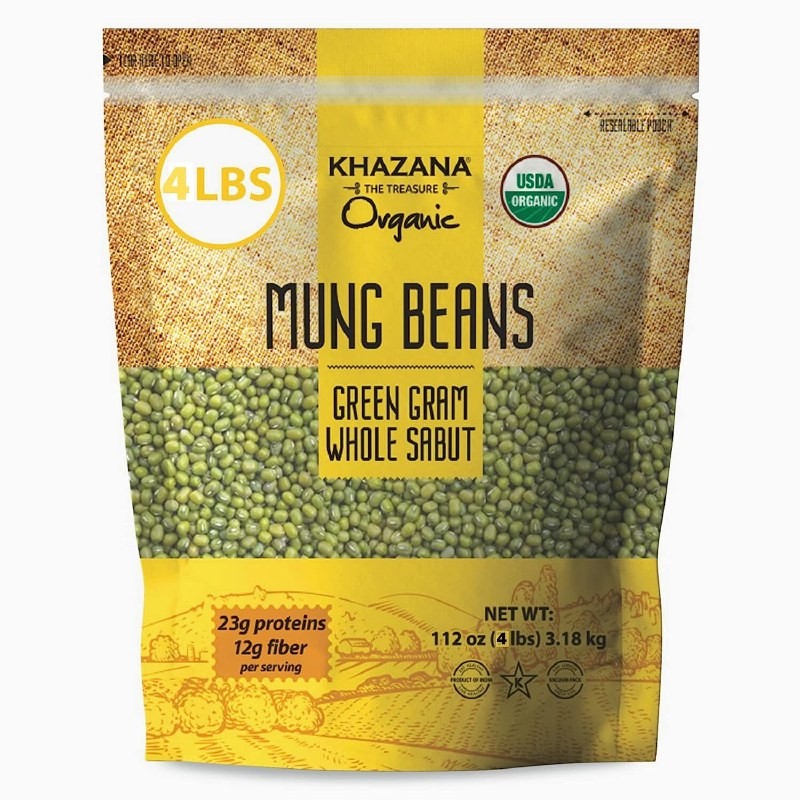 KHAZANA MUNG BEANS 4 LBS