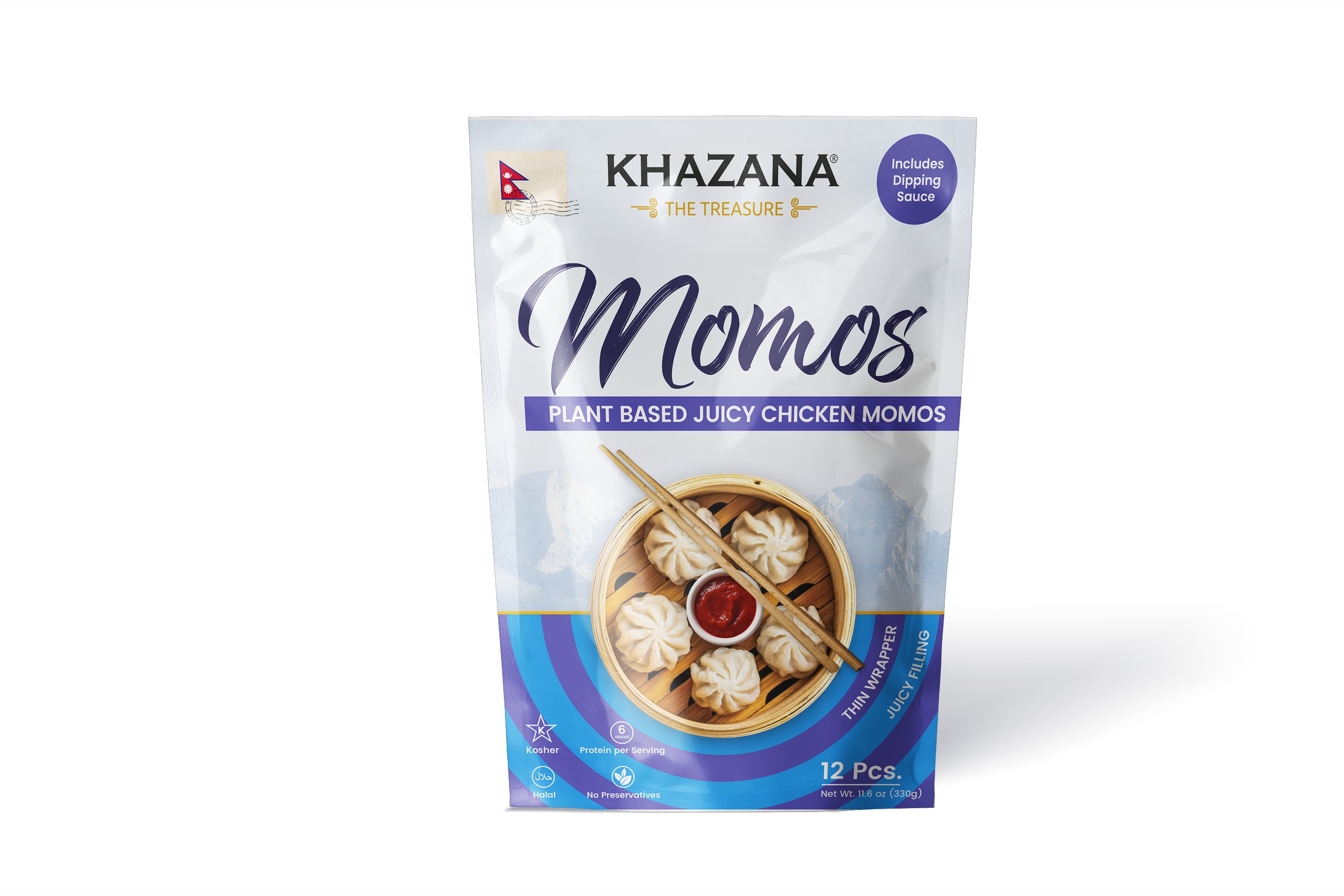 KHAZANA CHICKEN MOMOS