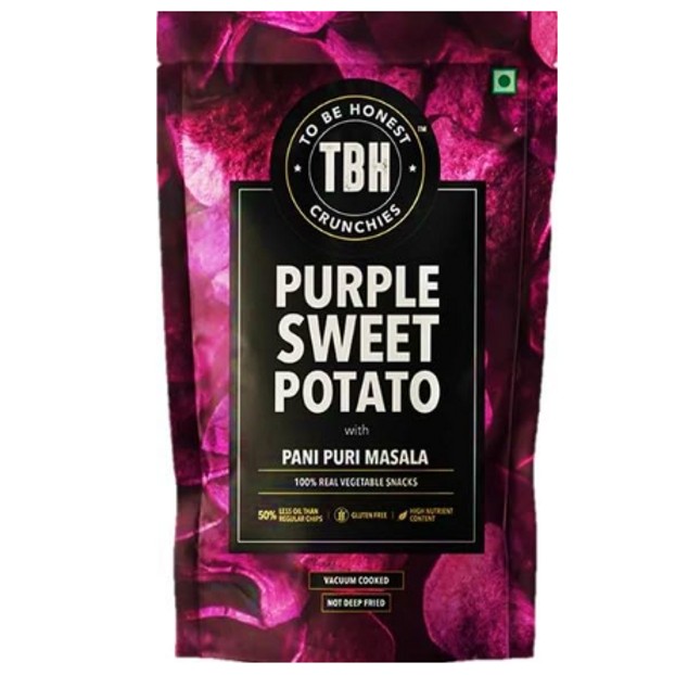 PANI PURI PURPLE SWEET POTATO CHIPS TBH 115 GM