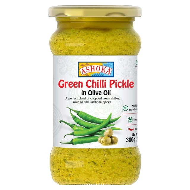 Ashoka Green Chilli Pickle 300 GM