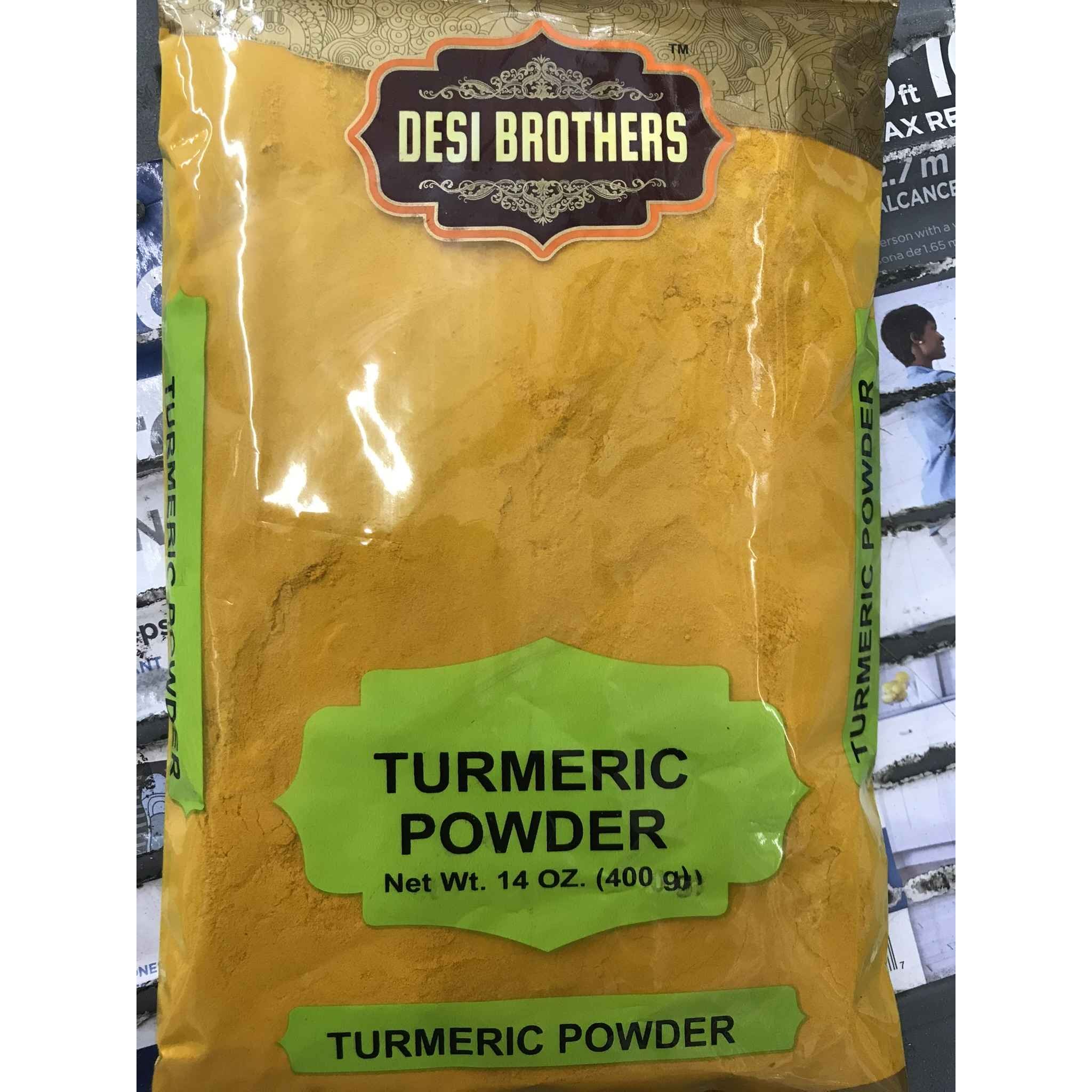 DESI BROTHERS TURMERIC POWDER 14 OZ