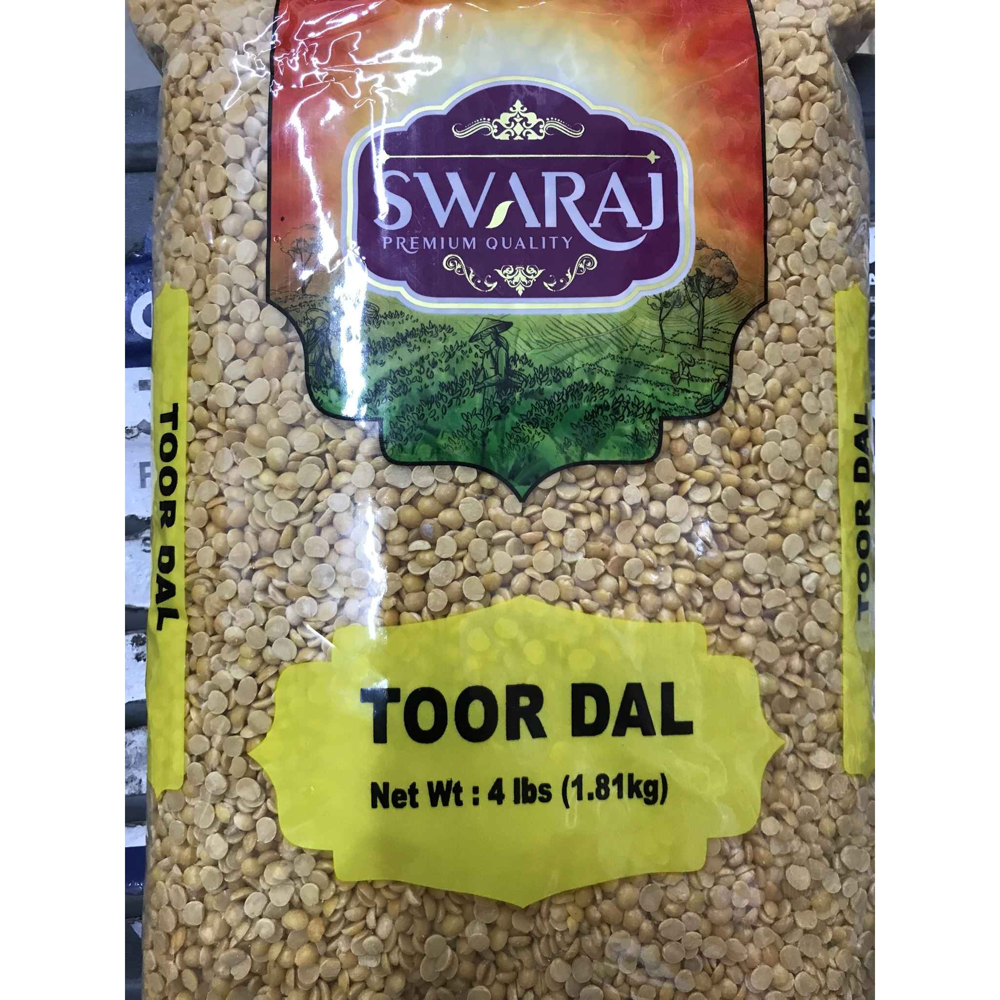 SWARAJ TOOR DAL 4 LBS