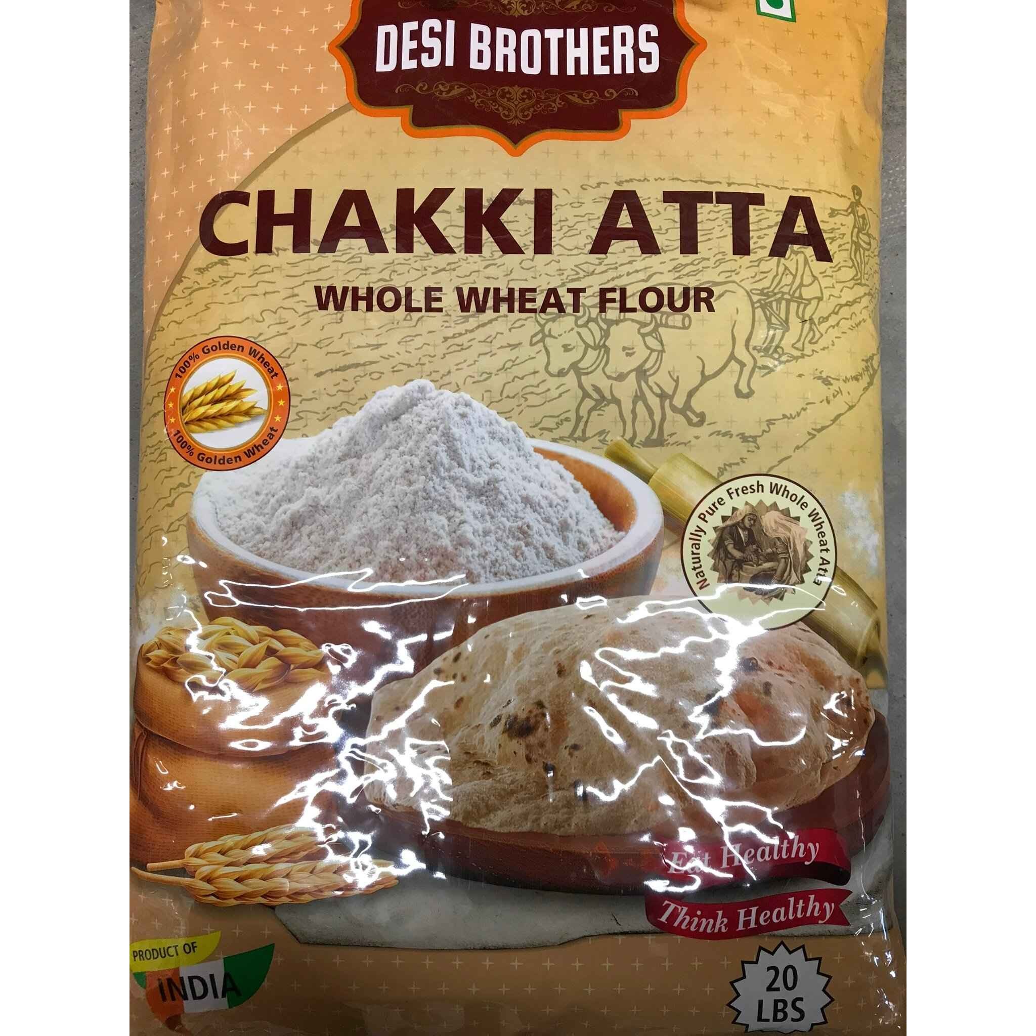 DESI BROTHERS CHAKKI ATTA 20 LBS