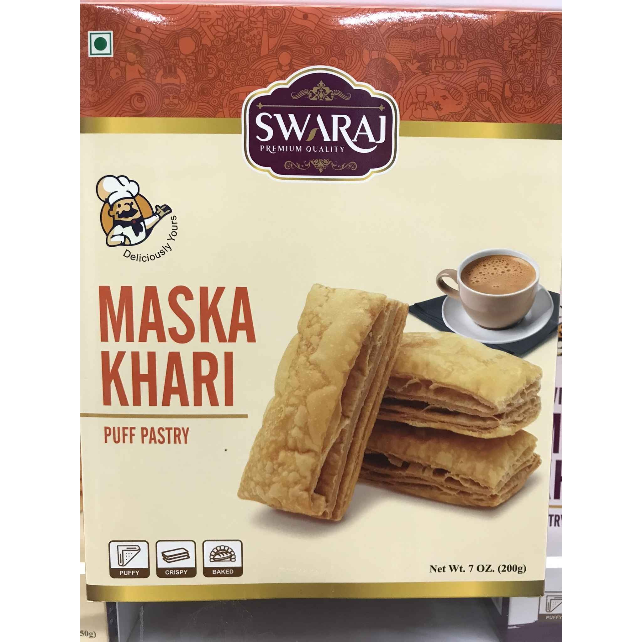 SWARAJ MASKA KHARI PUFF 7 OZ