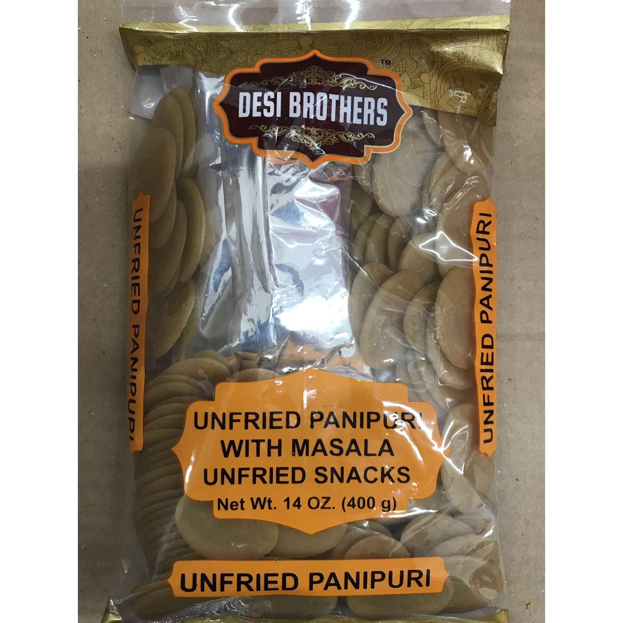 DESI BROTHERS UNFRIED PANIPURI 14OZ 14 OZ