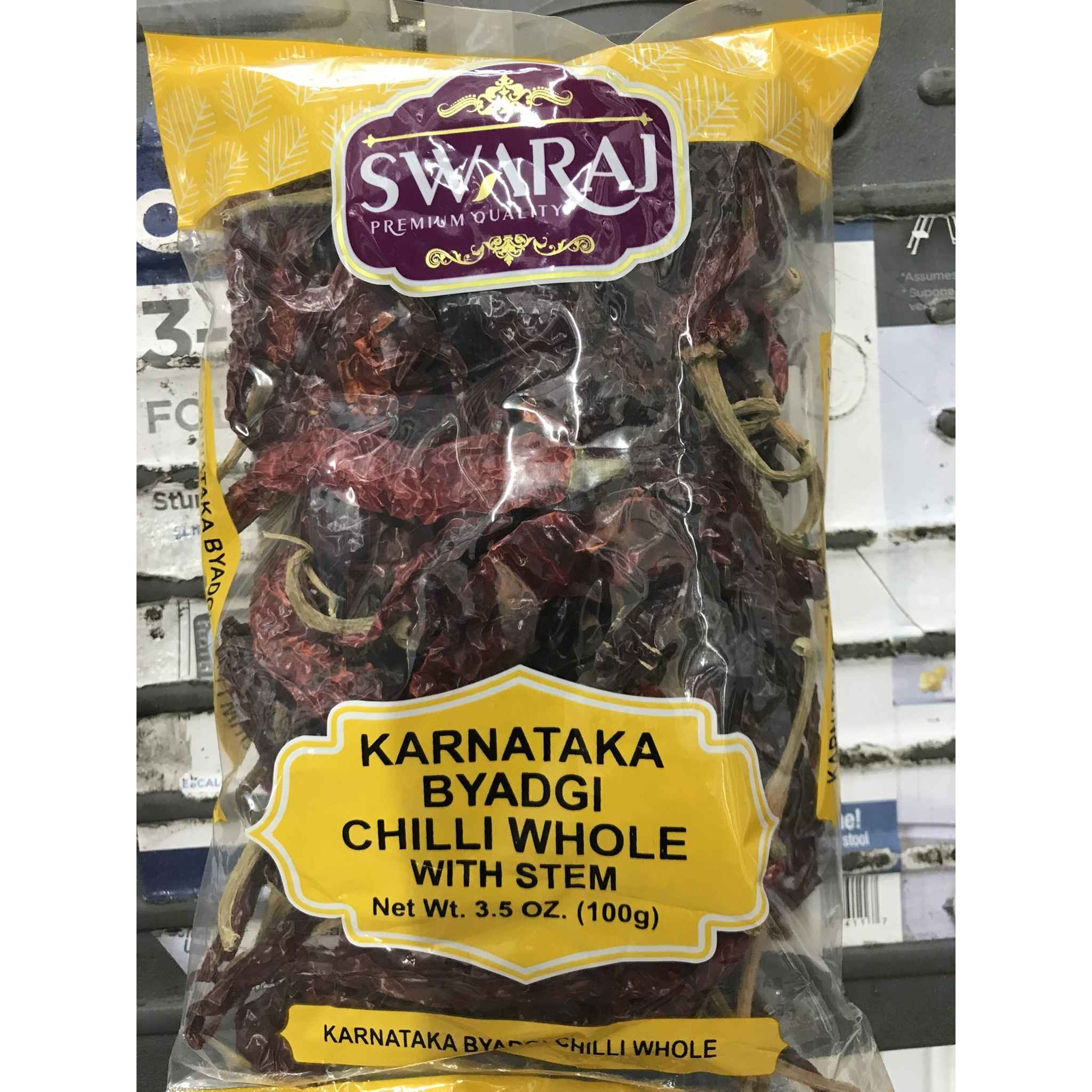DESI BROTHERS KARNATAKA CHILLI WHOLE STEM 3.5 OZ