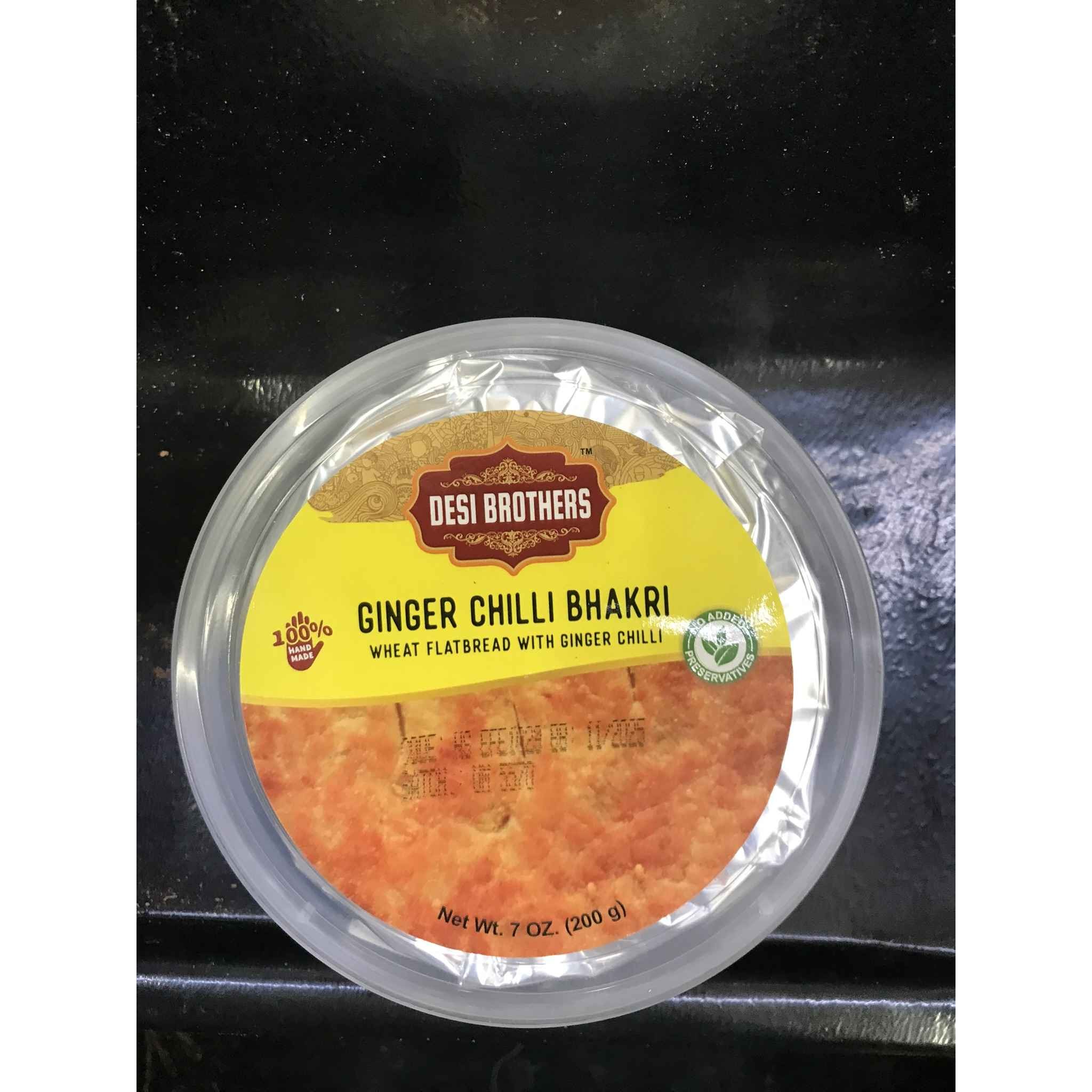 SWARAJ GINGER CHILLI BHAKRI 7 OZ