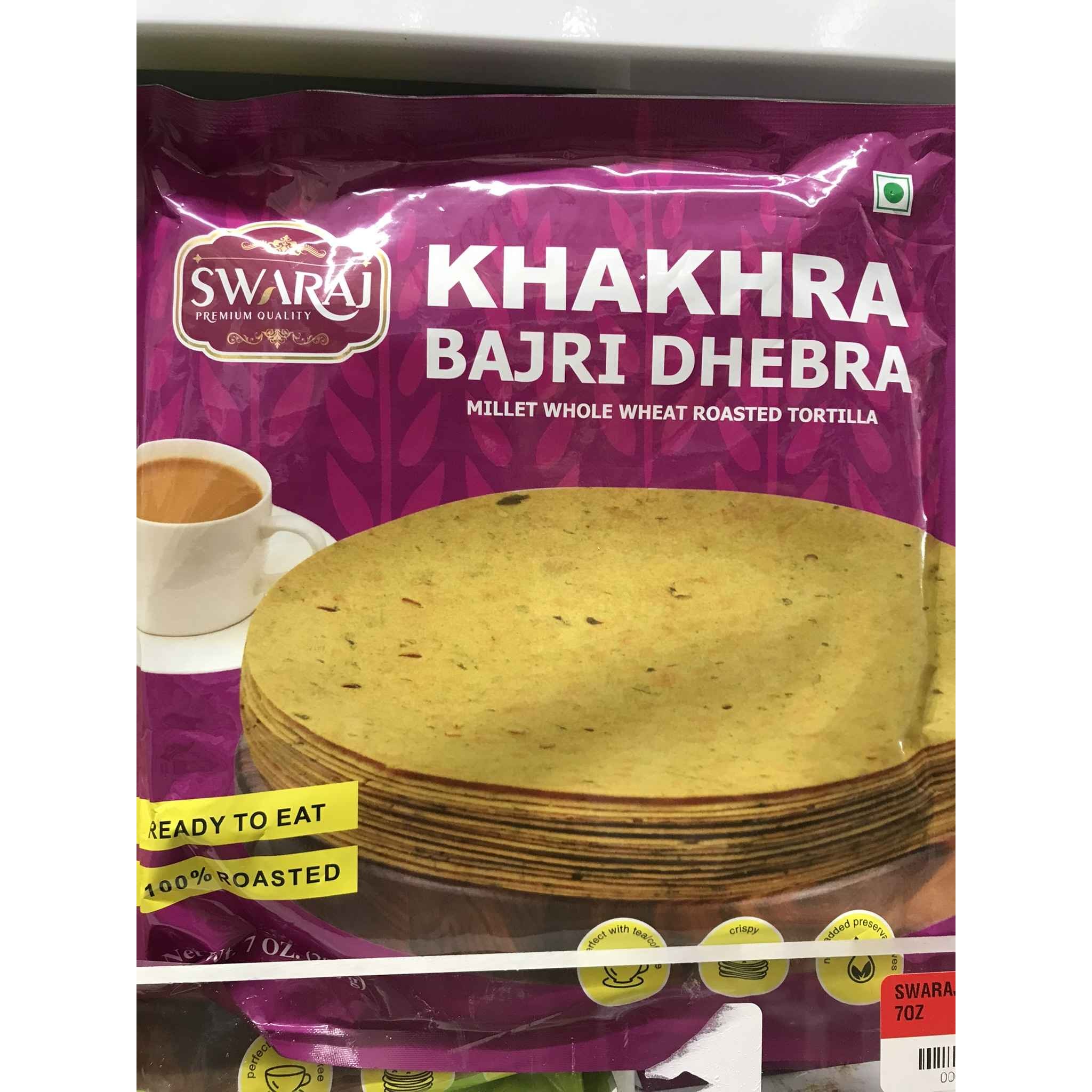 SWARAJ KHAKHARA BAJRI DHEBRA 7 OZ
