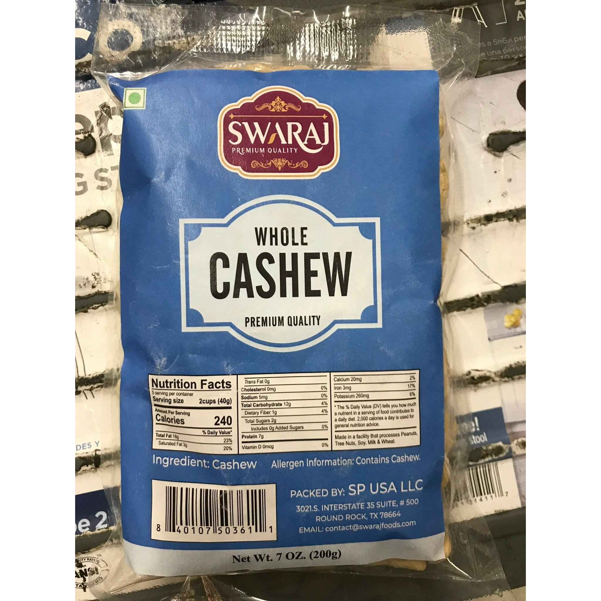 DESI BROTHERS CASHEW 7 OZ
