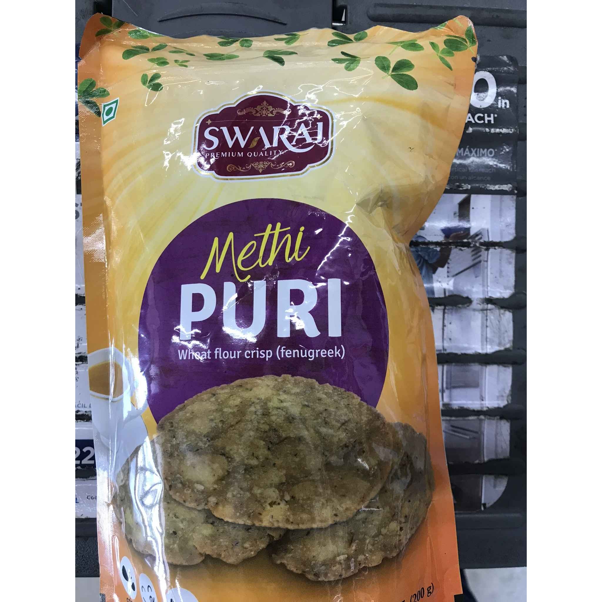 SWARAJ METHI PURI 7 OZ